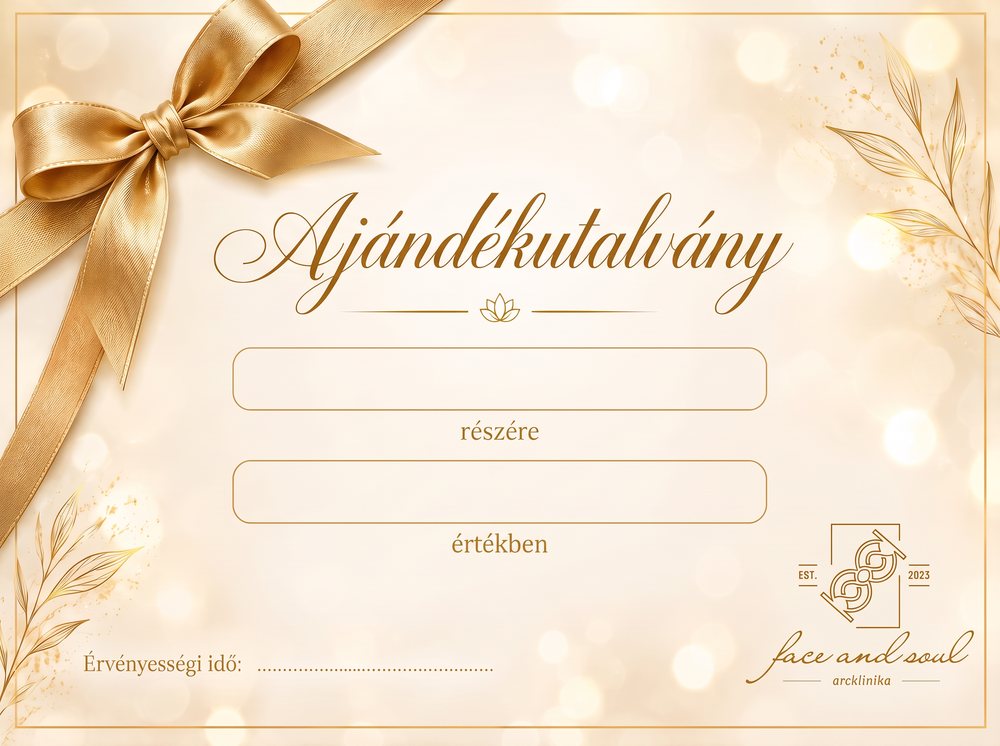 Arany szalagos ajándékutalvány